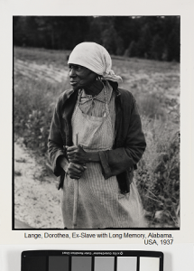 ‏‏Lange, Dorothea, Ex-Slave with Long Memory, Alabama, USA,_ 1937 _B87_0433_5295 (1) (1) - עותק